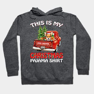 This Is My Christmas Pajama Shirt Chihuahua Truck Tree Hoodie